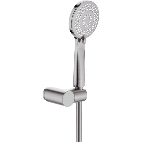 Deante Ensemble de Douche Arnika - Acier Brossé - 3 Jets - Système Anti-Calcaire - Anti-Twist