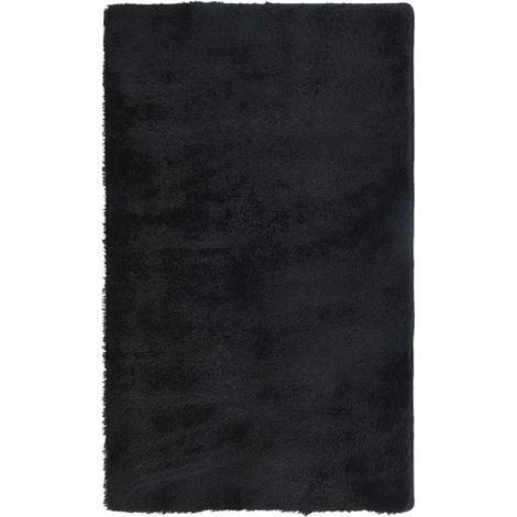 Maison Exclusive - Teppich Shaggy Hochflor NAVARRA Schwarz 60x100