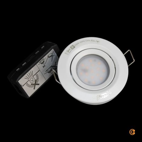[NEUWERTIG] B-Ware Paulmann Einbaustrahler Spot LED Nova Plus rund Strahler Deckenleuchte weiß (1/2)