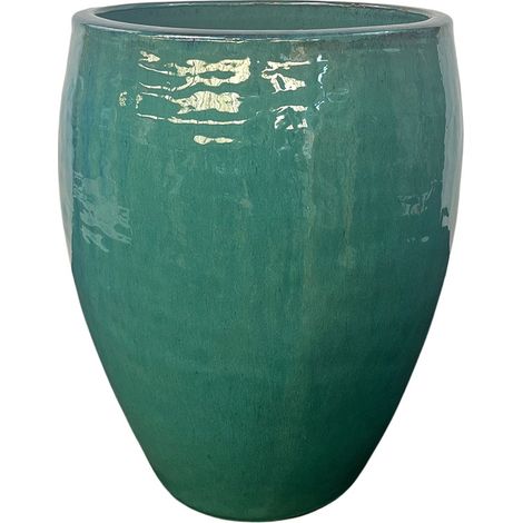 Vaso POSEIDON2 36x43cm blu azzurro (1/3)