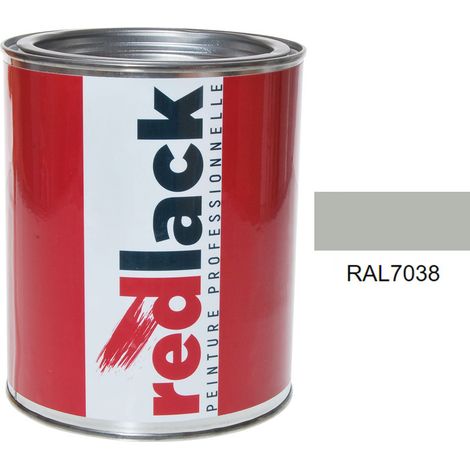 Barattolo da 1L di vernice – RAL 7038 – Grigio agata – satinato – multisupporto – Redlack