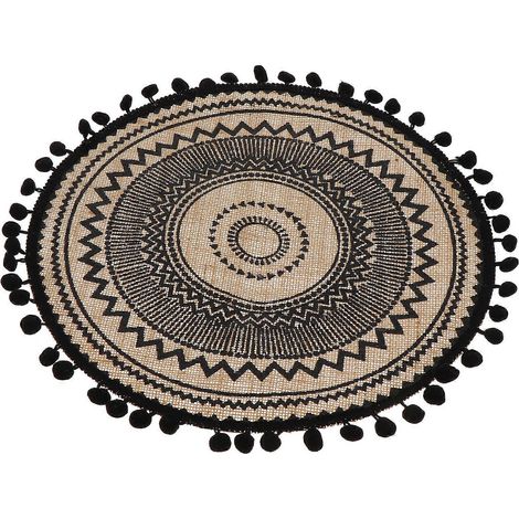 Set de table décoratif pour la maison, tapis isolant, lot de 4, pour assiettes, tasses et dessous de verre. (1/5)