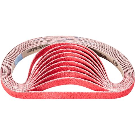 PFERD TOOLS Keramikkorn Schleifband BA 16x520mm CO-COOL40 für Edelstahl-Schliff mit Bandschleifer 50 Stk (1/5)