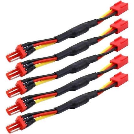 Câble d'extension de refroidissement pour ventilateur de processeur avec résistance de réduction du bruit et décélération 3P (1/5)