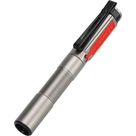 Lampe stylo LED de poche, étanche, rechargeable par USB-C, mini lampe torche portable en forme de stylo, adaptée aux examens et à un usage médical dans des espaces confinés. (1/5)
