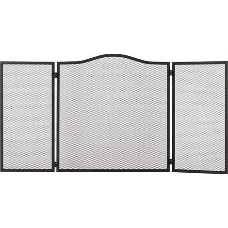 Paravento in metallo a 3 ante 102x54