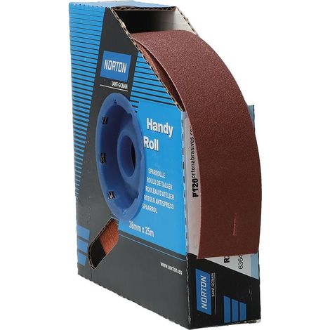 Rodillo abrasivo R222 38mmx25m P120