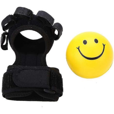 Balle anti-spasticité, orthèse de poignet et de doigt pour enfants, équipement de rééducation et d'entraînement ajustable, idéal pour les enfants souffrant de spasticité. (1/5)