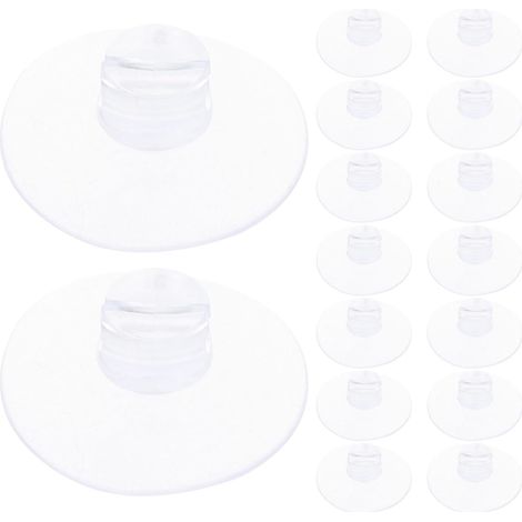 Transparents Clips de Câble en PVC 20 Pièces à Ventouse (1/5)
