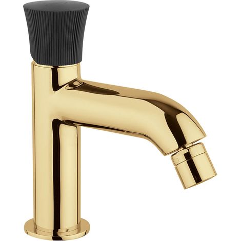 Rubinetto per bidet oro spazzolato Jacuzzi serie Illumina per piletta click clack (1/2)