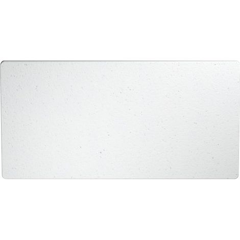 Radiateur à inertie NATURAY Nativ Horizontal 1500W Blanc de Lave - INTUIS SIGNATURE K160115 (1/4)