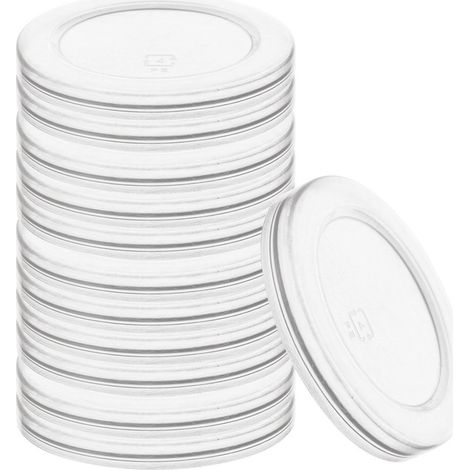 Couvercle pour pot de yaourt 5,5 cm 12 pièces.