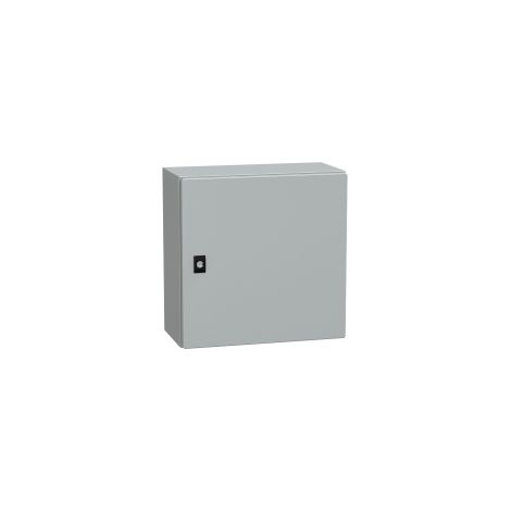 Cassa PanelSeT CRN 400x400x200 porta piena + piastra - NSYCRN44200P