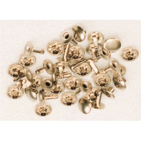 cf 50 pcs acier nickelA mA le femelle rivets 033 rivet goujon