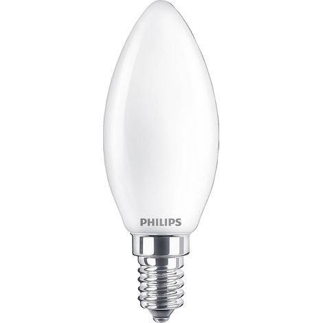 Ampoules LED PHILIPS - Pack de 3 - E27 40W - Blanc chaud - Classe F (1/5)