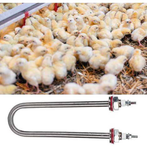 U-förmiges Befeuchtungsrohr für Inkubatoren, Zubehör für Geflügelfütterung (200 W) (1/5)