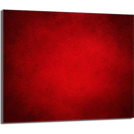 Piastra protettiva in vetro per stufa 60x52 Rosso (1/5)