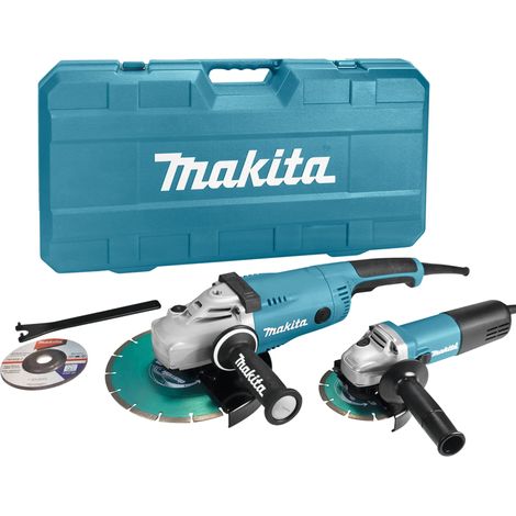 Makita DK0053GX1 Set Smerigliatrici angolari 9558HNRG/GA9020 (1/4)