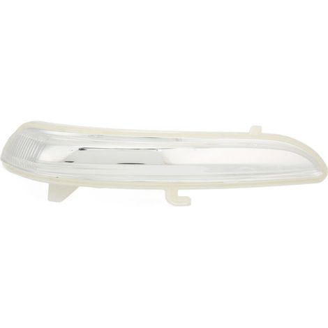 Indicateur de rétroviseur de l'objectif transparent Tourn du signal du signal du signal de la lumière du boîtier pour la Peugeot 208 2012‑2017-Crezuo