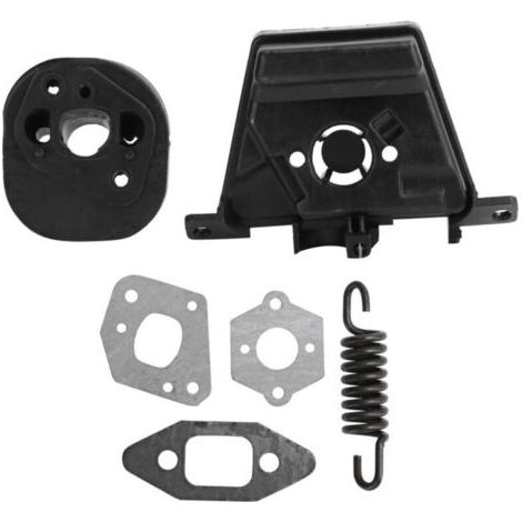 Jeu de joints d'espacement d'adaptateur de carburateur adapté à la trononneuse Poulan 2050 2075 2150 2175 2250 PP220 PP260 2055