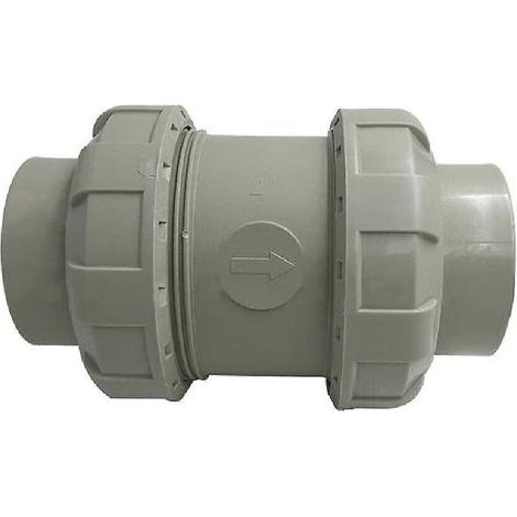 Diamètre(20mm)étanche Lmell gris clapet anti-retour en ligne pour machine à laver (1/2)