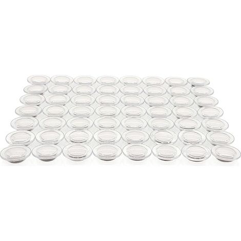 Imán para nevera, tablero magnético, imán pequeño para tablero magnético, imán para pizarra blanca, imán redondo mini, para escuela, oficina, nevera (Blanco) (1/5)