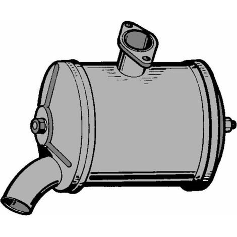 Silencieux 101-152 Ø 30 H 250 adaptable JLO