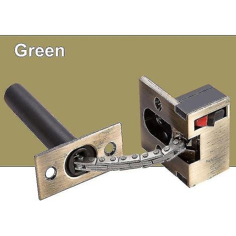 pièce de chaîne de sécurité en acier inoxydable moulé pour porte, verrou de porte robuste. (1/5)