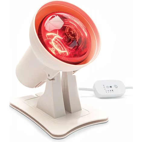 Lampe Therapie Infrarouge - 110 W 150 W - Reglage Temperature 4 Niveaux - Minuterie 10 30 40 Min - Angle Ajustable - Pour Salon De Beaute Et Usage Domestique - 1 Unite (1/5)