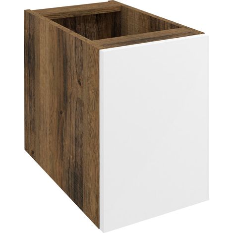WAVE armoire à portes inférieures 30x45x47,8cm, droite/gauche, blanc/chêne collingwood (1/2)