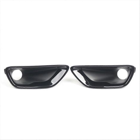 1 paire de caches pour feux antibrouillard avant de pare-chocs de voiture, compatibles avec Grand (1/5)