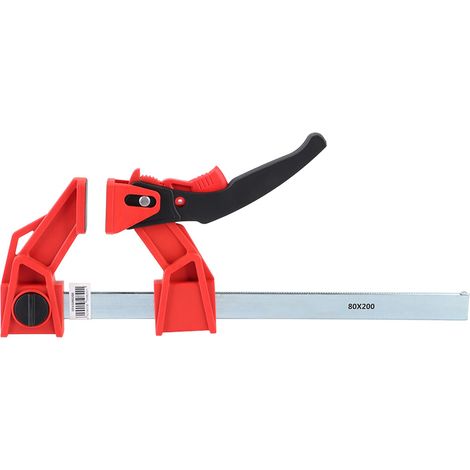 Woodworking Heavy Duty Ratchet F Clamp Adjustable Fixing Bar Clips Accessory for Carpenter (1/5)