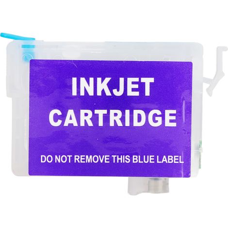 Cartouche d'encre rechargeable PP de remplacement bleue (T1812) pour HOME XP-30 102 202 205 302 305 402 405 (1/5)