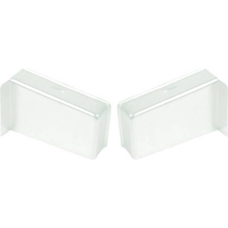 5 x BL GUSCIO COPERTURA PLASTICA DX SX BIANCO 2 PZ