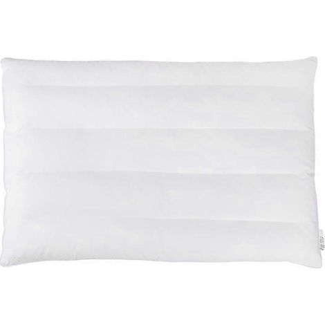 Oreiller ultra-fin pour les personnes dormant sur le ventre, oreiller plat rectangulaire de soutien cervical : (1/4)