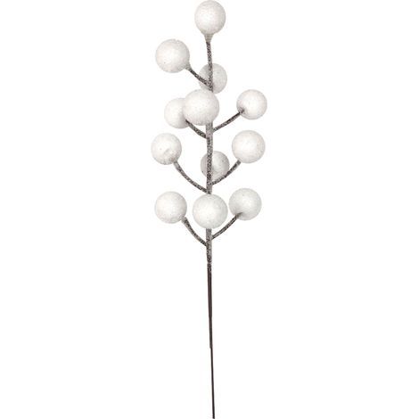 Petites Branches de fruits de nol artificielles avec tige de 12 baies, pour décoration d'arbre de mariage, artisanat DIY (1/5)