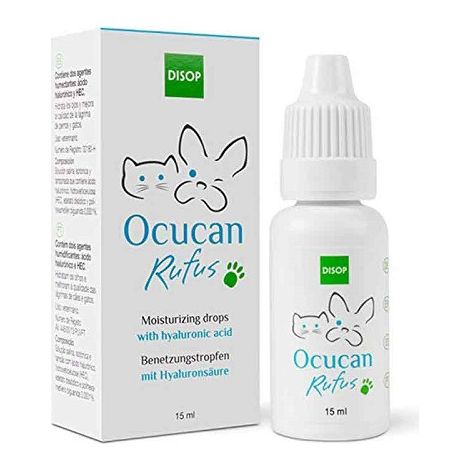 Disop ocucan idratante gocce per gli occhi da compagnia, 15 ml