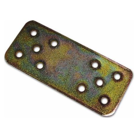 PIASTRA PER TRAVI DIRITTA 90X40MM TROPICALIZZATA (1/2)