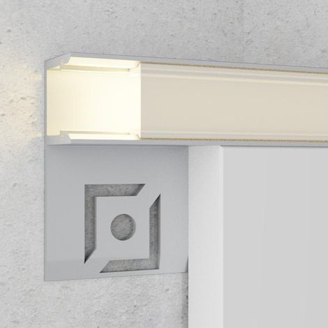 IluminaShop - Perfil de Aluminio para Empotrar con alas Ope 12/24V 2 Metros (1/3)