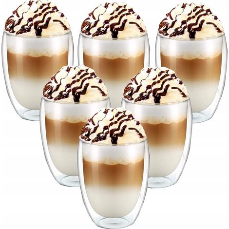 6 vasos térmicos para café latte de 350 ml (certificados) (1/5)