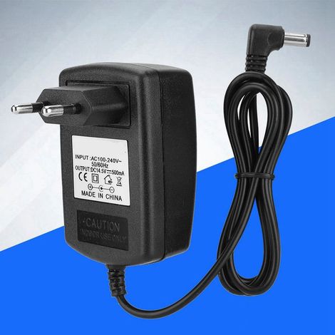 Chargeur Secteur 14.5V 500mAh pour Balance Électronique, DC 5.52.1/2.5mm, Entrée 100-240V EU (1/5)