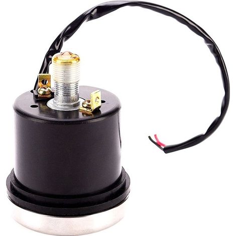 Satz mit 4 mechanischen Tachometern mit zwei Skalen (km/h und mph) – Hintergrundbeleuchtet – Für 12-V-Motorrad-Customizing (1/5)