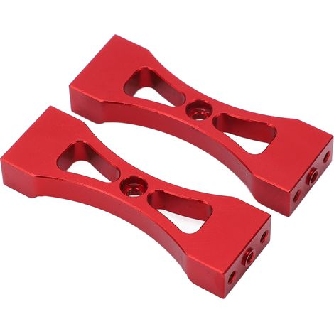 support central en aluminium de 53 mm de longueur pour poutre métallique RC WPL B14 B16 B36 Q60 Q61 rouge (1/5)