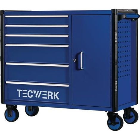 TECWERK Rollwerkbank TREND 2.0 Außen-B1105xT470xH950mm Schubl.6 30kg 400kg TECWERK