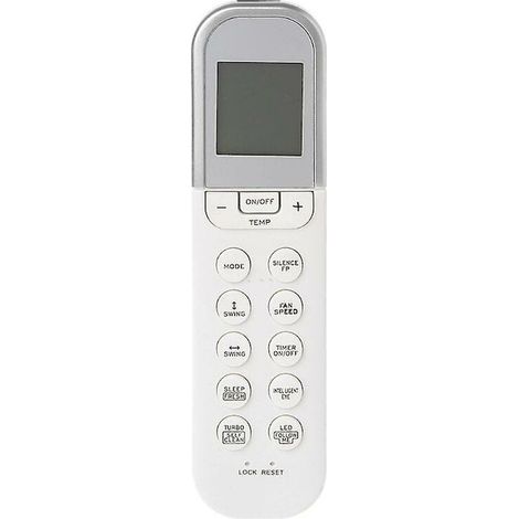 Télécommande pour climatiseur Midea, design compact, consommation d'énergie réduite (1/5)