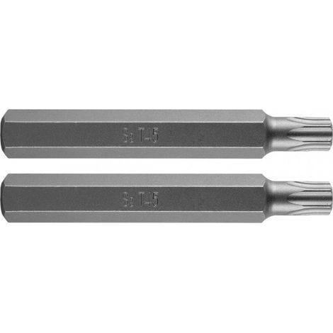 Torx-Bit T45 x 75 mm, S2 x 2 Stück. (1/3)