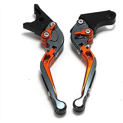 Leviers de frein et d'embrayage CNC pliables et extensibles, usinés au laser, pour Yamaha YZF R6 2017-2018. (1/5)