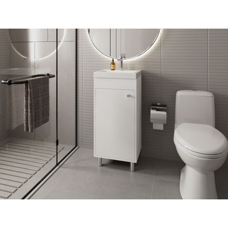 Mueble para Baño con Gabinete TuHome Rivera 83,82 x 40,13 x 32 cm (1/5)