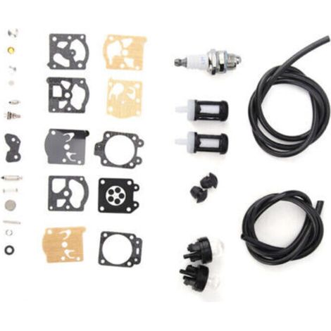 Kit de réparation pour débroussailleuse – Kit carburateur complet avec poire amortissante, robuste et portable, compatible avec modèles FS36, FS40, FS44