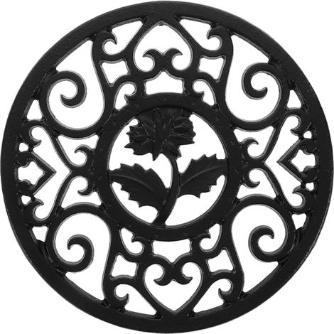 Ensemble de cuisine en fonte noire avec imprimé Crisân (1/4)